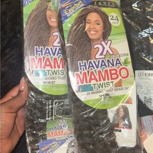 Mambo Twist Hair Extensions - Brown